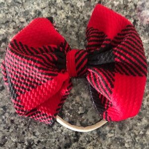 Little Lopers- Buffalo Big Bow Nude Nylon - Brand New